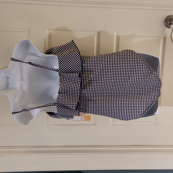 Kona Sol  Bandeau Flounce High Coverage One Piece Swimsuit - Picture 6 of 13